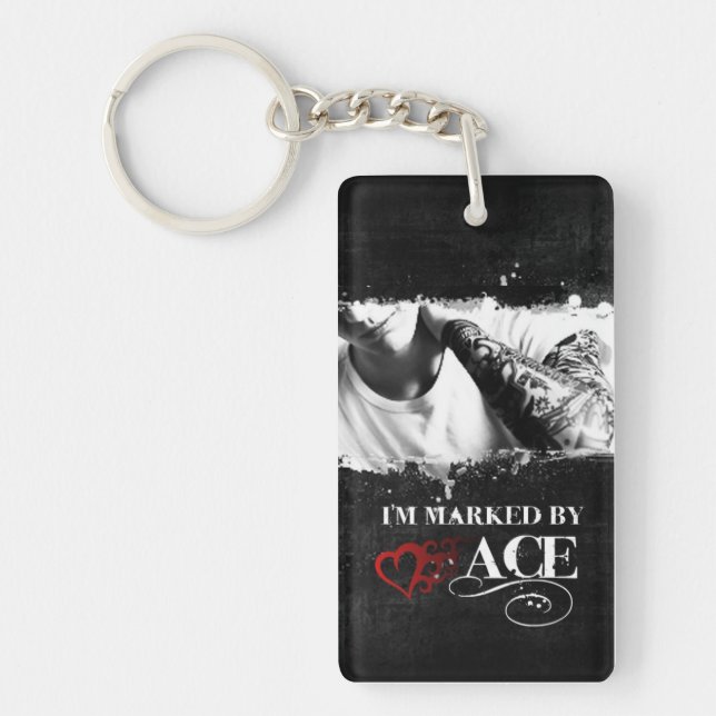 I'm Marked Keychain: Ace Keychain (Front)