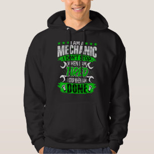 I'm Mechanic Automotive Garage Repairman Auto Mec Hoodie
