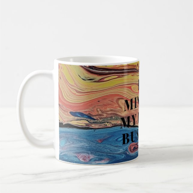 I'm Minding My Black Business Mug (Left)