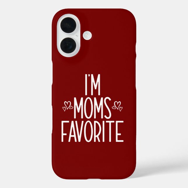 I'm Moms Favourite Case-Mate iPhone Case (Back)