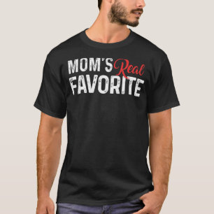 I'm Mom's Favourite Child Print Favourite Kid Sibl T-Shirt