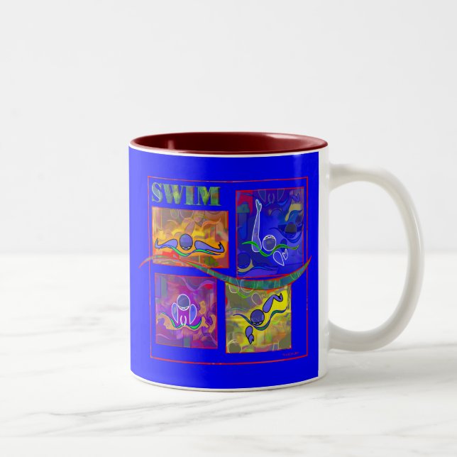 IM Morning Colourful Swim Mug (Right)