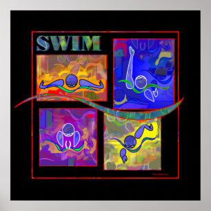 IM Morning Swim Poster