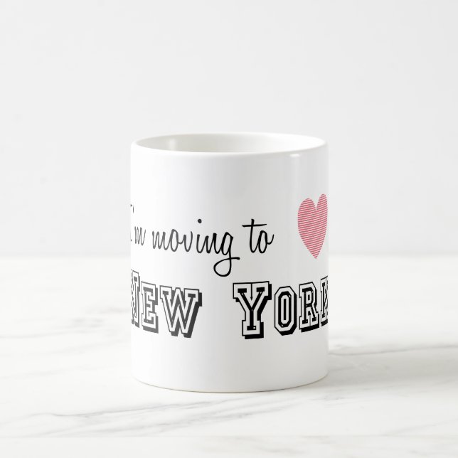 I'm Moving To New York Coffee Mug (Center)