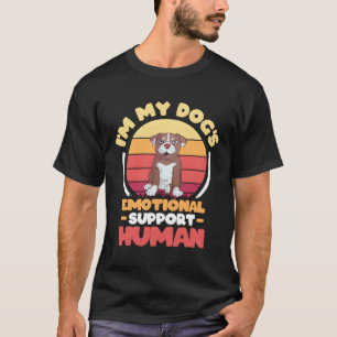 I'M My Dog'S Emotional Support-Hu T-Shirt