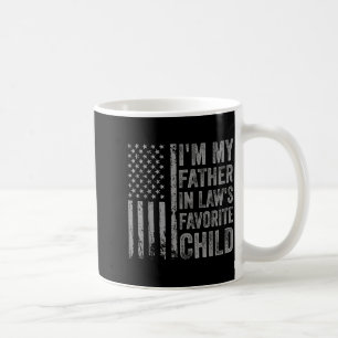 I'm My Father In Law's Favorite Child Funny Parent Coffee Mug