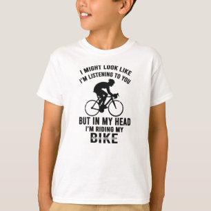 Im my head i'm riding my bike T-Shirt