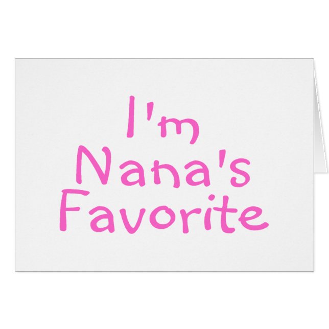 Im Nanas Favourite (Front Horizontal)