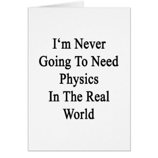 Physics Student Cards, Photocards, Invitations & More