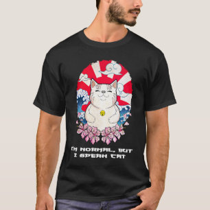 Im Normal but Speak Cat Cat Humour Kitten 1 T-Shirt