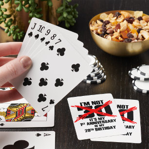 I'm Not 30 Playing Cards