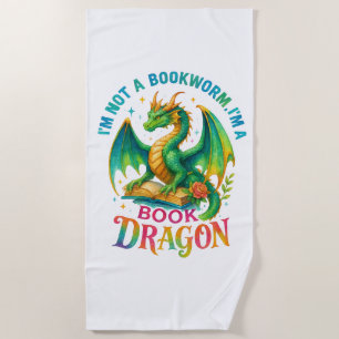 I'm Not A Bookworm....  Beach Towel