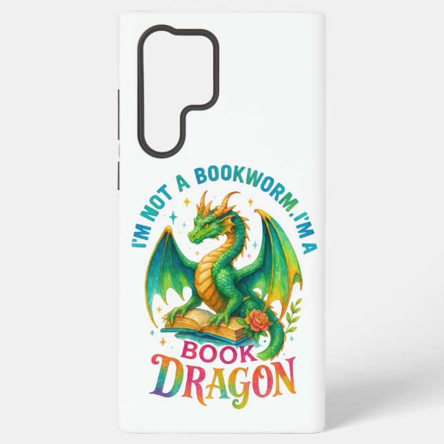 I'm Not A Bookworm....  Samsung Galaxy S22 Ultra Case (Back)