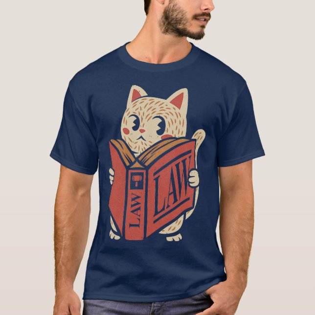 Im not a cat Im a lawyer by Tobe Fonseca T-Shirt (Front)