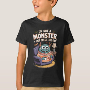 I'm not a monster I just dress like one Halloween T-Shirt