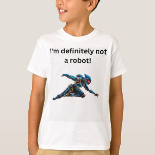  "I'm Not a Robot" Humour Tee