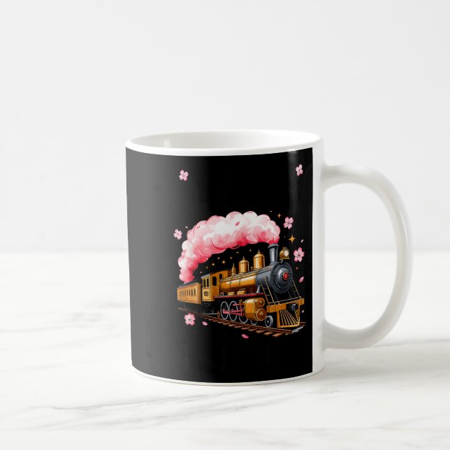 I'm Not Always Train Wreck Just Kidding Toot Funny Coffee Mug (Right)
