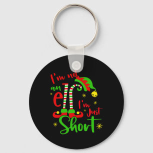 Im Not An Elf Family Christmas Pjs Matching Men Wo Keychain