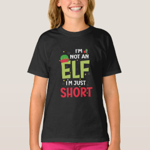 Im Not An Elf Family Christmas Pjs Matching  T-Shirt