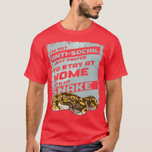 Im not AntiSocial I Just Prefer T-Shirt