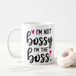 I'm not bossy Two-Tone coffee mug