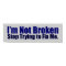 I'm Not Broken Poster