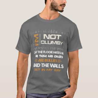 Im Not Clumsy Funny Family Matching vintage T-Shirt