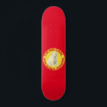I'M NOT COOL WITH GLOBAL WARMING save the planet   Skateboard<br><div class="desc">show your support for the planet and the animals with this "cool" design !</div>