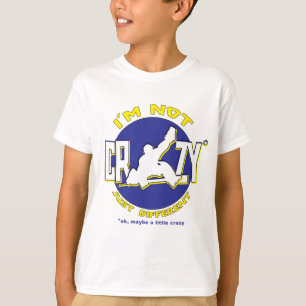 I'm Not Crazy Hockey Goalie T-shirt
