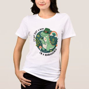 I'm not just a Mom - I'm mamasaurus Tri-Blend Shirt