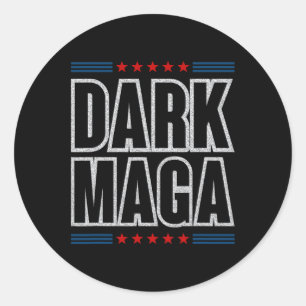I'm Not Just Im Dark Trump 2024 Elections 1  Classic Round Sticker