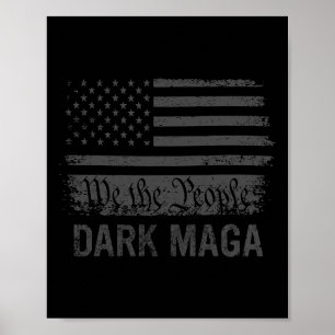 I'm Not Just Mega I'm Dark Mega Pro Trump Take Ame Poster