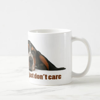 I'm not lazy, I just don't care Coffee Mug