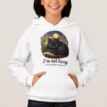 I'm not lazy I'm just on energy-saving mode! - Cat