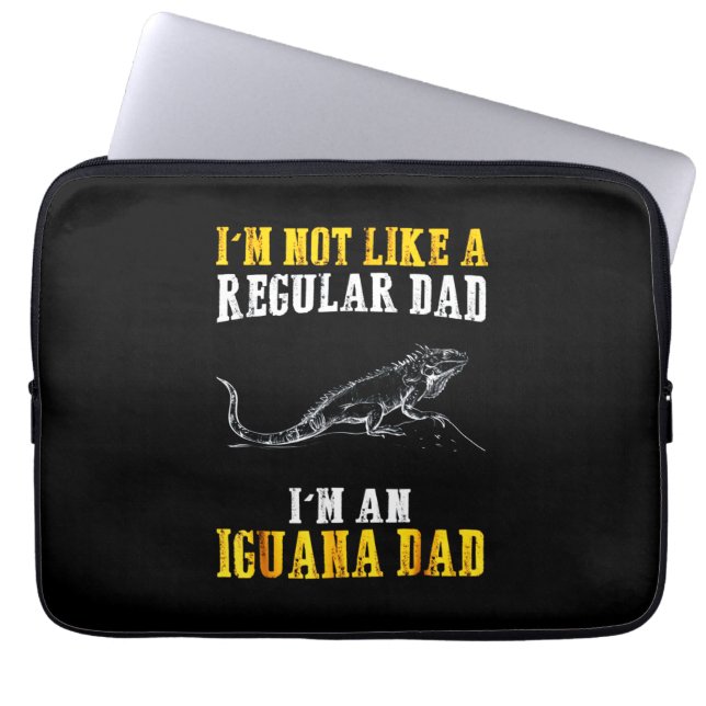 I'm not like a regular dad laptop sleeve (Front)