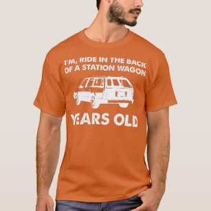I'm Not Old Classic Funny Car  Retro Station Wagon T-Shirt