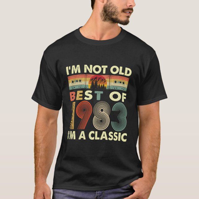 I'M Not Old I'M A 1983 39Th T-Shirt (Front)