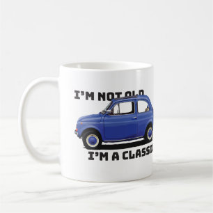 I'm Not Old I'm A Classic Dark Blue car Coffee Mug
