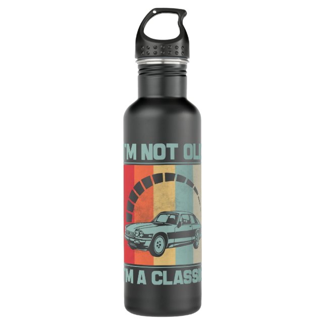 I'm Not Old I'm A Classic -JAGUAR XJS 710 Ml Water Bottle (Front)
