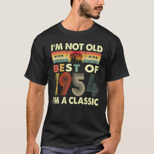 I'm Not Old I'm A Classic Vintage 1954 68th Birthd T-Shirt