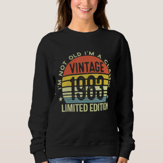I'm Not Old I'm A Classic Vintage 1983 Sweatshirt