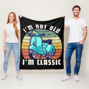 im-not-old-im-classic fleece blanket