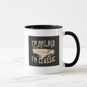 Im not old Im classic modern trendy vintage car Mug