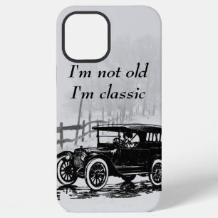 I'm not old I'm classic Trendy vintage cars cool iPhone 12 Pro Max Case