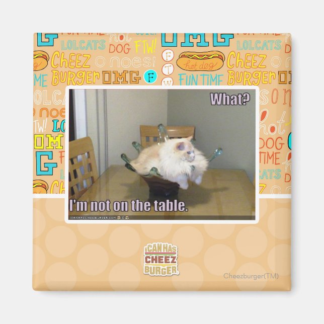 I'm not on the table magnet (Front)