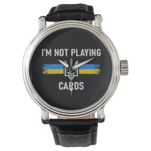 I'm Not Playing Cards - Zelensky Words 2025 Watch