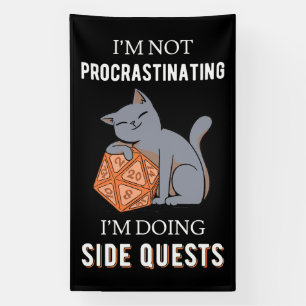 I'm Not Procrastinating I'm Doing Side Quests III Banner