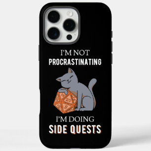 I'm Not Procrastinating I'm Doing Side Quests III iPhone 16 Pro Max Case