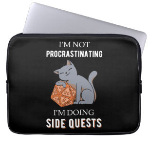 I'm Not Procrastinating I'm Doing Side Quests III Laptop Sleeve