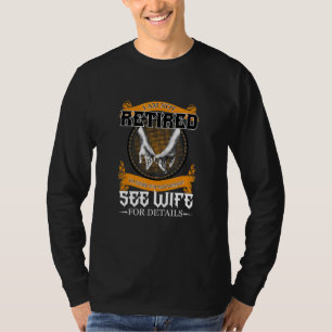 Im Not Retired Im Undre New Management vintage tee